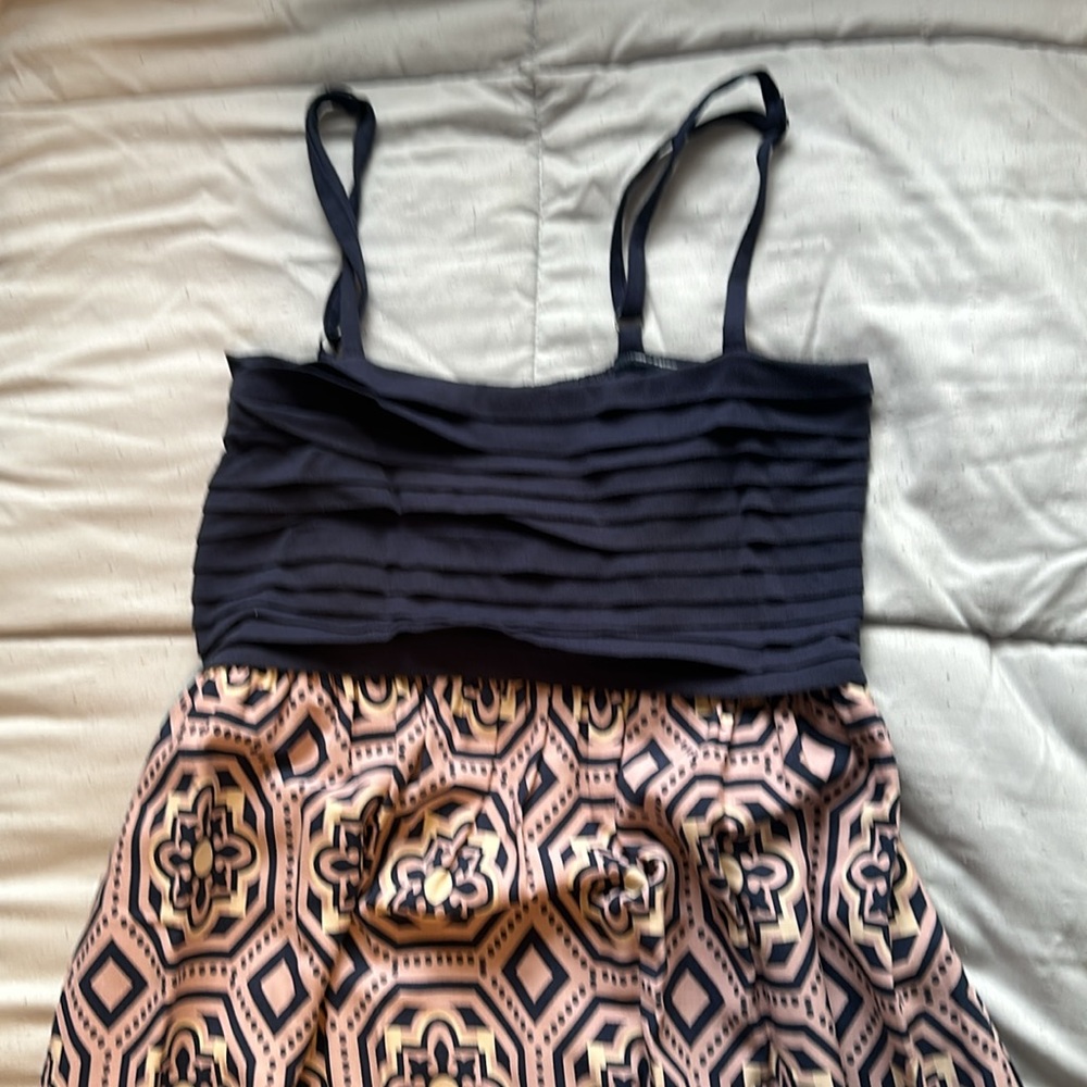 Anthropologie Lilka dress, size small, purple and navy, pockets - Picture 3 of 4